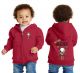 Port & Co Toddler Fleece Full-Zip Hooded Sweatshirt - CAR78TZH